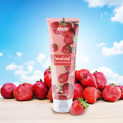 Wanderlust Body Scrub - Nourishes Dull Skin - Buff Dead Skin for Smooth Results - Aloe Vera Infused - Strawberry Daiquiri - 4.93 Oz