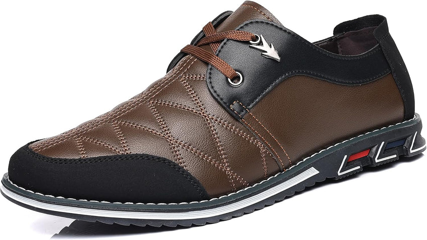 Mens Casual Shoes Fashion Sneakers Dress Shoes for Men Walking Shoes Business Office Comfort Loafers