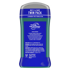 Long Lasting Men'S Deodorant Stick Twin Pack, Arctic Edge, 3 Oz