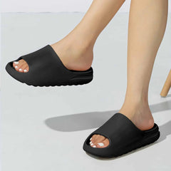Unisex Slides Sandals Soft Thick Sole Non-Slip Pillow Sandals House Slides for Women Men