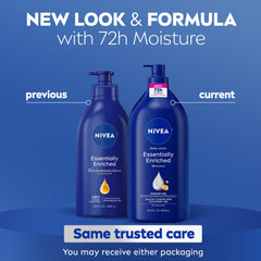 (2 Pack)  Essentially Enriched Body Lotion with Hyaluronic Acid and Almond Oil, Holiday Gifts, 33.8 Fl Oz