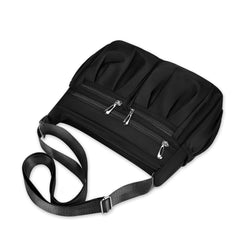 Women Shoulder Bags Cross Body Bag Handbags Tote Bag with Adjustable Handles - Black